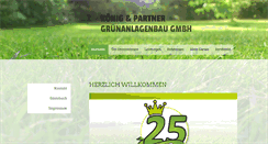 Desktop Screenshot of koenig-partner-galabau.de